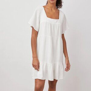 Rails Valentina Dress - White - Size M - NEW with tags attached